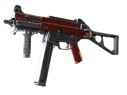 UMP-45 | Crimson Foil (Minimal Wear)